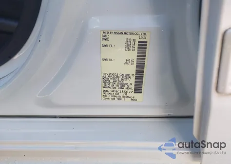 2014 Nissan Altima 2.5 S from USA, damaged, VIN 1N4AL3APXEC185677